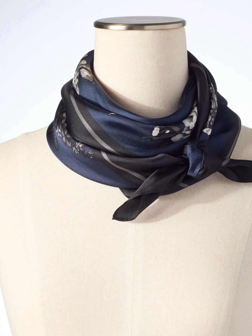 NWT Talbots Moonlight Floral Scarf